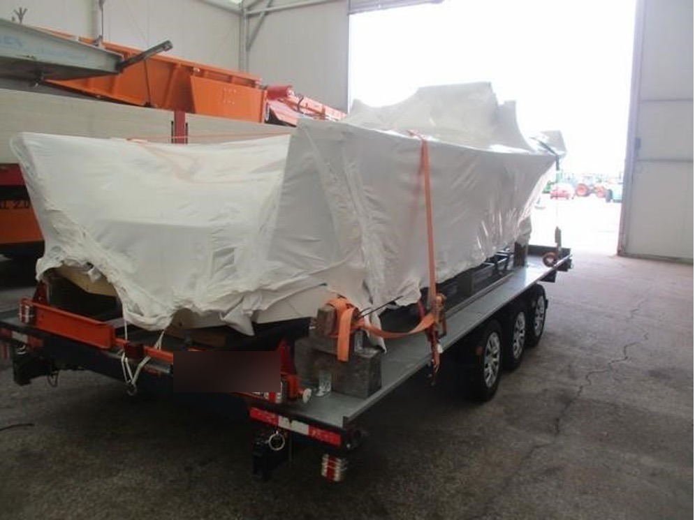 Bateau sur remorque en RORO 02 — IFTL
