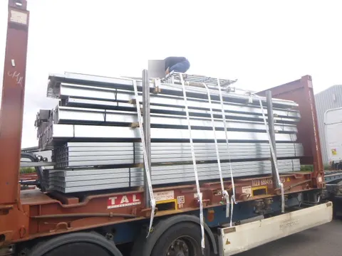 Conteneur 40'flat Hors gabarit 01 — IFTL