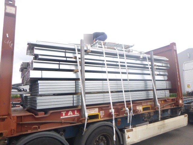 Conteneur 40'flat Hors gabarit 01 — IFTL