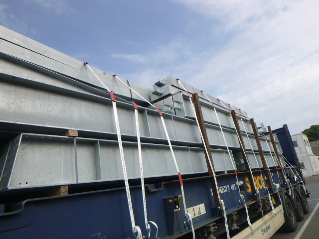 Conteneur 40'flat Hors gabarit 02 — IFTL