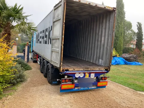 Conteneur 40'HC à domicile — IFTL