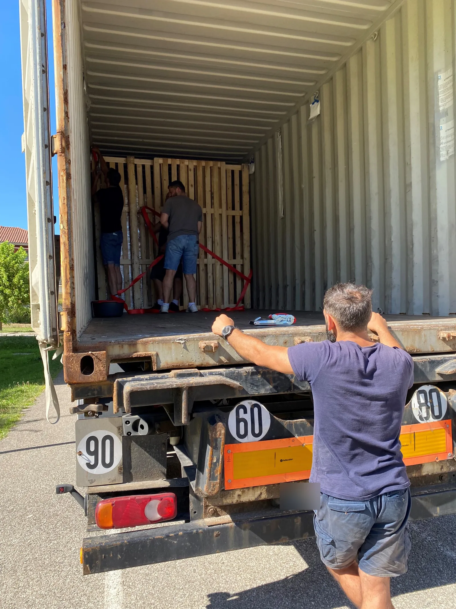 Conteneur - Arrimage effets personnels 06 — IFTL