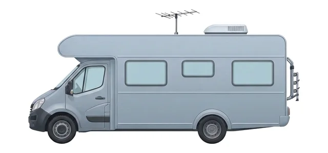 Camping-car vu de côté — IFTL